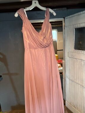 adidas Blush Pink Sleeveless Maxi Dress